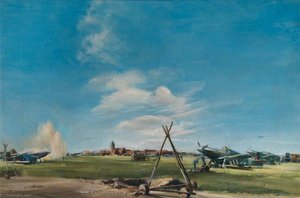 Mustangs, St Omer, 35 Wing — Frank Wootton