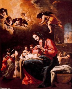 Virgen Con El Niño, Museo Del Prado — Eugenio Cajes