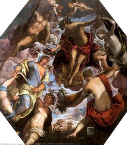 Apollo Crowning A Poet And Giving Him A Consort — Jacopo Tintoretto