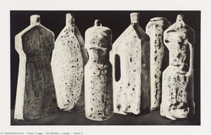 Six Bottles (large), State 1 — Tony Cragg