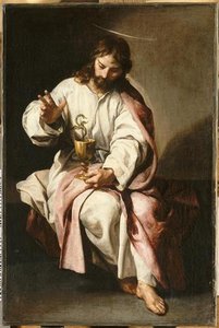 Saint Jean Evangeliste et la coupe empoisonnée