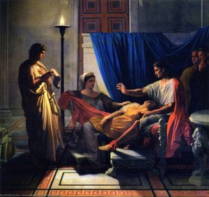 Virgil Reading From 'the Aenid' — Jean-auguste-dominique Ingres, Neoclassical Precision