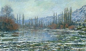 El Deshielo En Vetheuil — Claude Monet