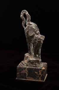 Cat With Back Up — Albert Laessle