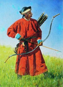 Bukhara Soldiers (sarbaz) — Vasily Vasilevich Vereshchagin