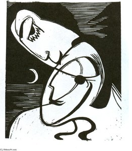 The Kiss — Ernst Ludwig Kirchner, Cubism Movement