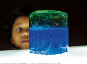 The Wave Or The Refreshing Pool Can Be An Abyss — Amelia Amorim Toledo, Contemporary Art