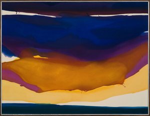 Golden Cloud — Gretchen Albrecht, Abstract Expressionism