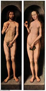Adam And Eve — Memling, Hans, Northern Renaissance