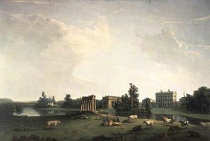 The West Front Of Shugborough — Nicholas Thomas Dall