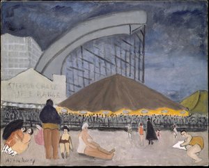 The Steeplechase, Coney Island — Milton Avery