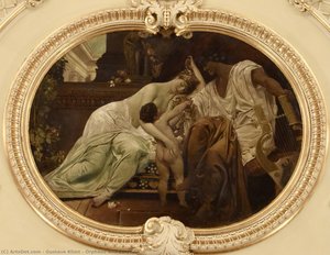 Orpheus And Eurydice — Gustav Klimt, Art Nouveau