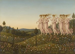 Allegory Of The Gossamer Dawn — Jacques Villedieu, Early Renaissance (florentine)