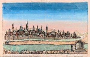 Map Of Jerusalem — Louis-joseph Mondhare