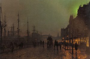 Gourock, Near The Clyde Shipping Docks — John Atkinson Grimshaw
