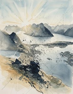 Topographic Resonance: Fragmented Horizon I