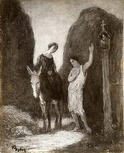 The Way Of The Cross, (painting) — Albert Pinkham Ryder