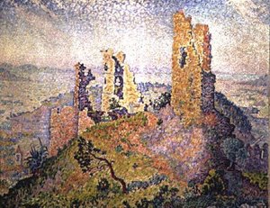 Landscape With A Ruined Castle — Paul Signac