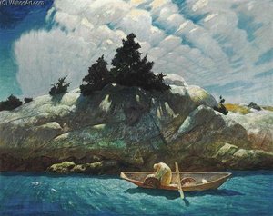 Black Spruce Ledge — N.c. Wyeth