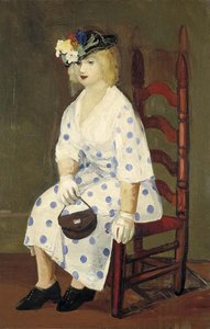 The Polka Dot Dress — George Benjamin Luks