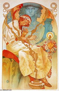 Untitled (9700) — Alphonse Mucha