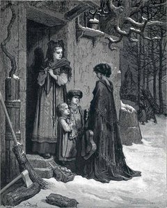 Das Grasshopper Und Die Ameise — Paul Gustave Doré