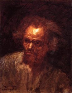 Head Of A Black Man — Jonathan Eastman Johnson