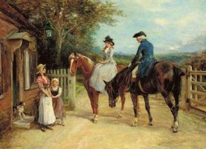 A Stop Before The Ride — Heywood Hardy