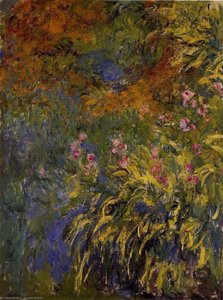 Irises 2 — Claude Monet, Impressionism
