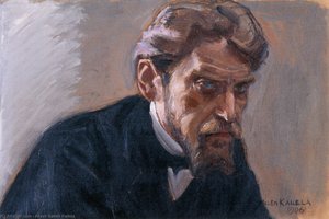 Portrait Of Robert Kajanus — Akseli Gallen-kallela