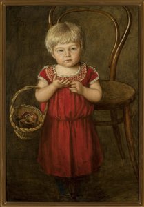 Portrait Of Ela With A Basket — Ганс Тома