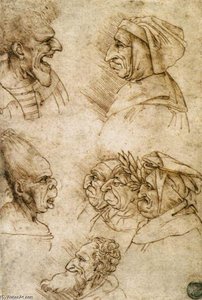 Seven caricatures