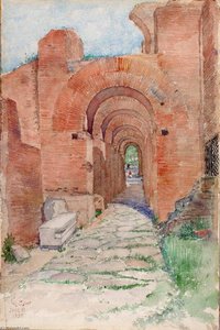 Arches Of Palace Of Nero — Cass Gilbert
