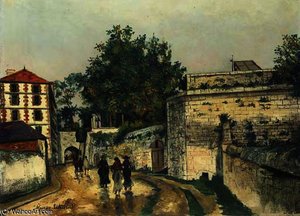 Les Remparts — Maurice Utrillo