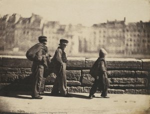 Chimney Sweeps Walking — Charles Nègre