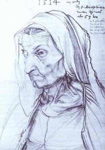 Portrait Of Durer's Mother — Albrecht Dürer