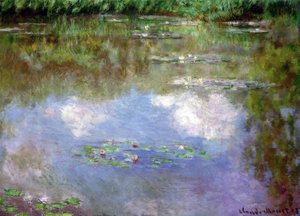 Las Ninfeas, Las Nubes — Claude Monet