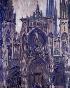 Study Of The Portal — Claude Monet, Impressionism