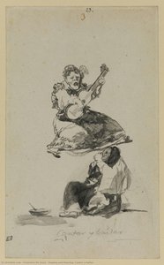 Singen Und Tanzen — Francisco José De Goya Y Lucientes