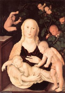 Virgin Of The Vine Trellis — Hans Baldung