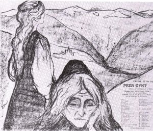 Poster For Peer Gynt — Edvard Munch