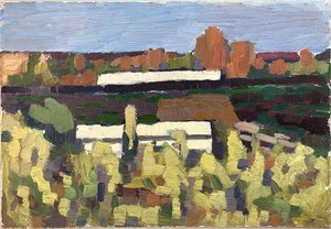 Rural Landscape — Hryhorii Havrylenko
