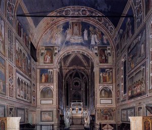 Die Kapelle Vom Eingang — Giotto Di Bondone, Proto-renaissance