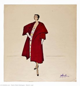 Sketch, Coat — Pedro Pablo Rodriguez