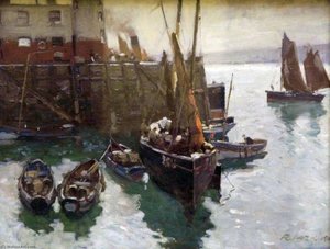 Scarborough Harbour, North Yorkshire — Richard Jack