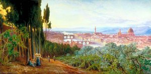 View of Florence from Villa San Firenze