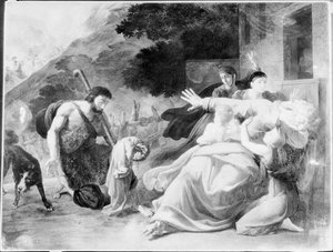 La Robe Ensanglantee De Joseph Apportee A Jacob — François Joseph Heim, Romantic History Painting
