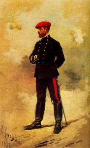Carlist Artillery Officer — Josep Cusachs I