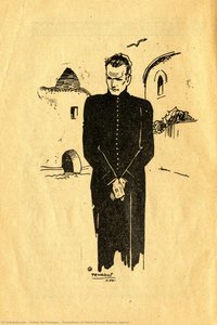 Illustration Of Saint Manuel Bueno, Martyr — Rafael De Penagos