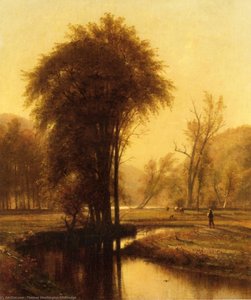 Indian Summer — Thomas Worthington Whittredge, Hudson River School